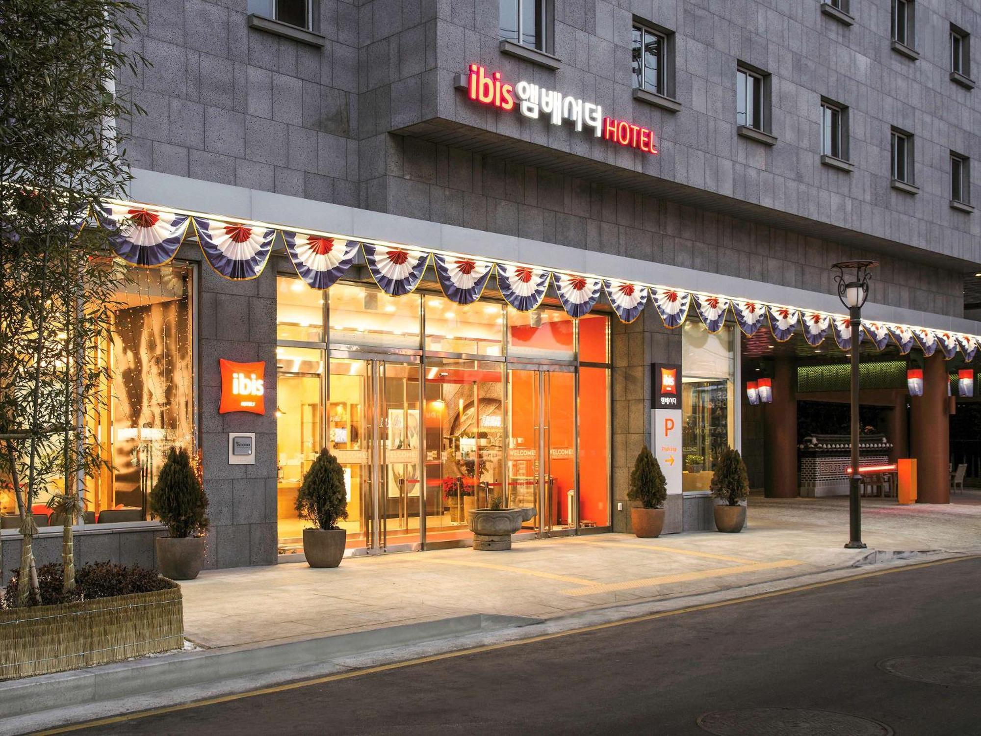 Ibis Ambassador Seoul Insadong Hotel Exterior foto